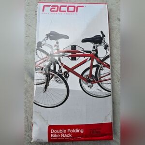 Racor double folding bike rack
